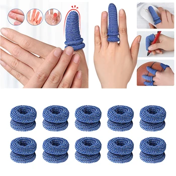 10шт Бинт для пальцев Бандажи для пальцев кроватки повязки для друзей первой помощи трубчатый бинт для использования под пальцем