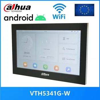 Dahua VTH5341G-A PoE (802.3af) Android 10-дюймовый цифровой внутренний монитор, Видеодомофон, проводной дверной звонок