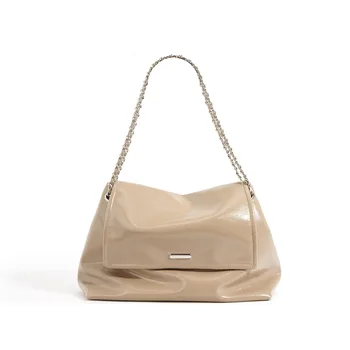 Высококачественные сумки из натуральной кожи для женщин, сумка через плечо, модные Брендовые дизайнерские Женские сумки через плечо, сумки большой емкости