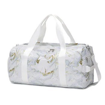 Женская дорожная сумка, модная спортивная сумка через плечо, сухая влажная Отдельная портативная сумка для йоги, сумка для багажа большой емкости