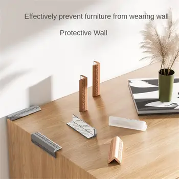 Защитите прямоугольные края мебели силиконом с сильным клеем, мягкими противоударными накладками для детей, противоударными накладками