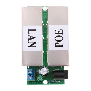 Инжектор модуля питания Poe 2/3/5 для веб-камеры Ethernet Bridge Черный
