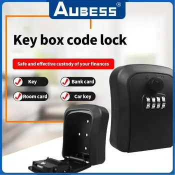 Коробка с замком для ключей, надежная коробка с замком-паролем с умным кодом, органайзер для ключей, простой в использовании ящик для хранения ключей