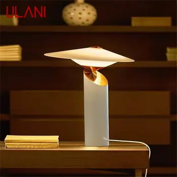 Настольная лампа ULANI в Итальянском стиле Винтажный Простой дизайн Светодиодная Прикроватная Тумбочка Декор для дома Гостиной Отеля