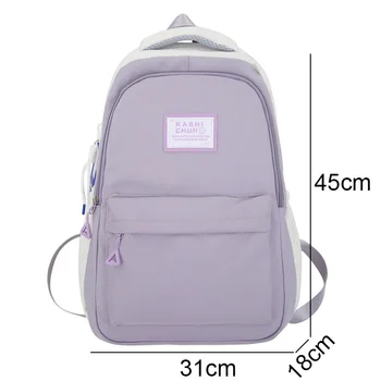 Рюкзак для школьницы, модный женский рюкзак для путешествий, нейлоновый школьный рюкзак для девочек, женская милая книга, женская сумка для ноутбука, студенческая сумка