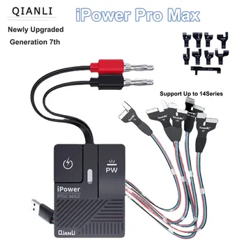 Тестовый Кабель Qianli iPower Pro Max DC Power Control 7-го Поколения Для Ремонта Материнской Платы iPhone Загрузочная Линия Для iP 6-14 PM