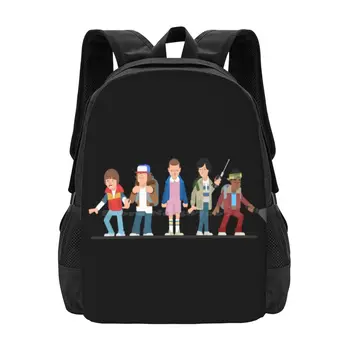 Школьные сумки для путешествий, рюкзак для ноутбука, телешоу о поп-культуре Netflix